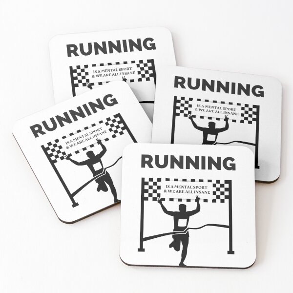 Item preview, Running Is A Mental Sport And We Are All Insane designed and sold by Inspirely.