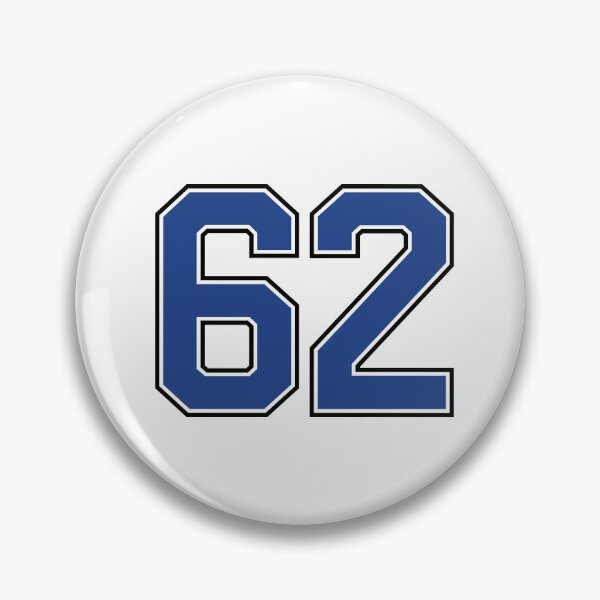 Item preview, Number 62 lucky sports jersey sixty two designed and sold by HeavyStyle.