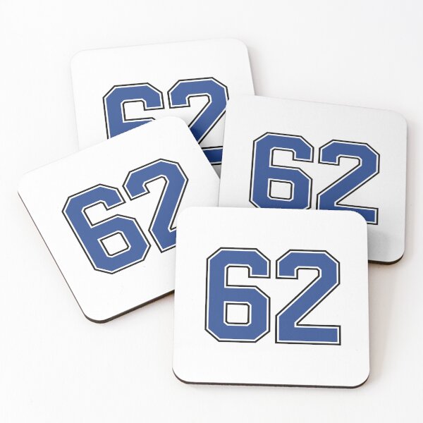 Item preview, Number 62 lucky sports jersey sixty two designed and sold by HeavyStyle.