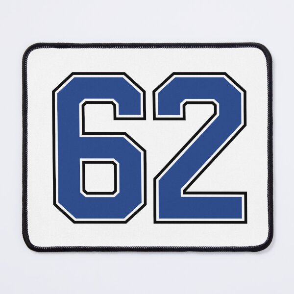 Item preview, Number 62 lucky sports jersey sixty two designed and sold by HeavyStyle.