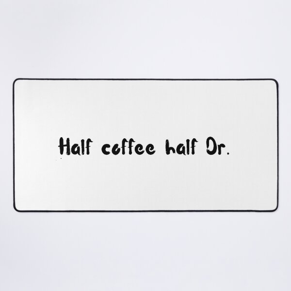 Item preview, Half coffee half Dr. designed and sold by PellSilversmith.