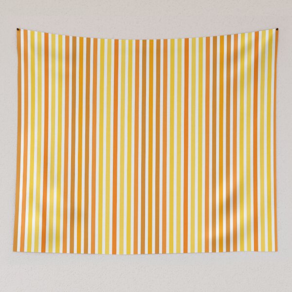Item preview, Orange and White Vertical Striped designed and sold by EACreaTeeve.