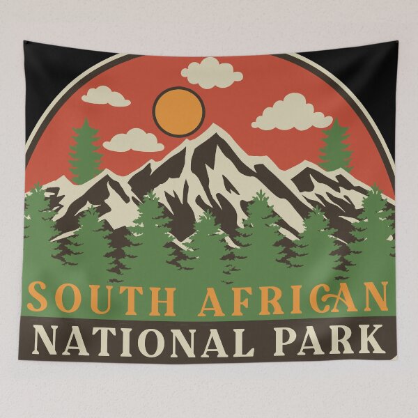 Item preview, South African National Park- Vintage designed and sold by Nature-mark.