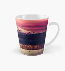 Mount Hood Sunset - Pink Sky over the Columbia River Tall Mug