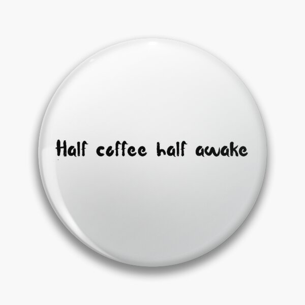 Item preview, Half coffee half awake designed and sold by PellSilversmith.