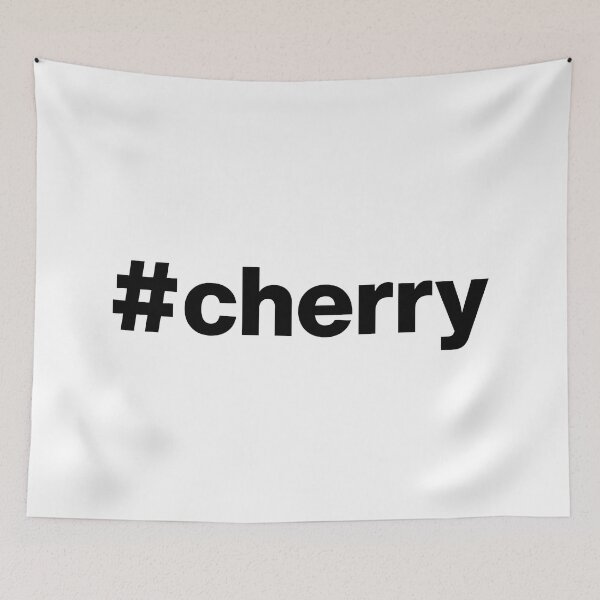 Item preview, Hashtag cherry designed and sold by ArtIsParty.