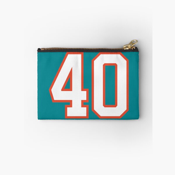 Item preview, Sports Number 40, white orange color lucky sport forty designed and sold by ArtIsParty.