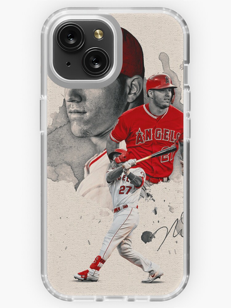 MIKE TROUT BASEBALL 2 iPhone 13 Pro Case Cover