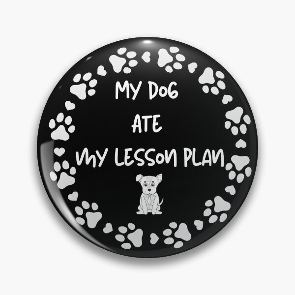 Item preview, my dog ate my lesson plan designed and sold by AMLUCI.