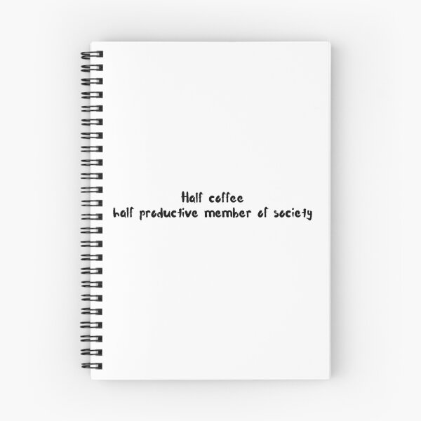 Item preview, Half coffee half productive member of society designed and sold by PellSilversmith.