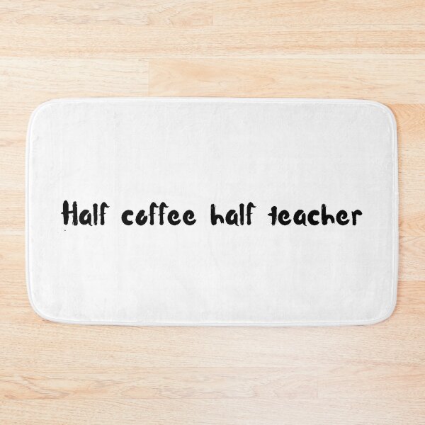 Item preview, Half coffee half teacher designed and sold by PellSilversmith.