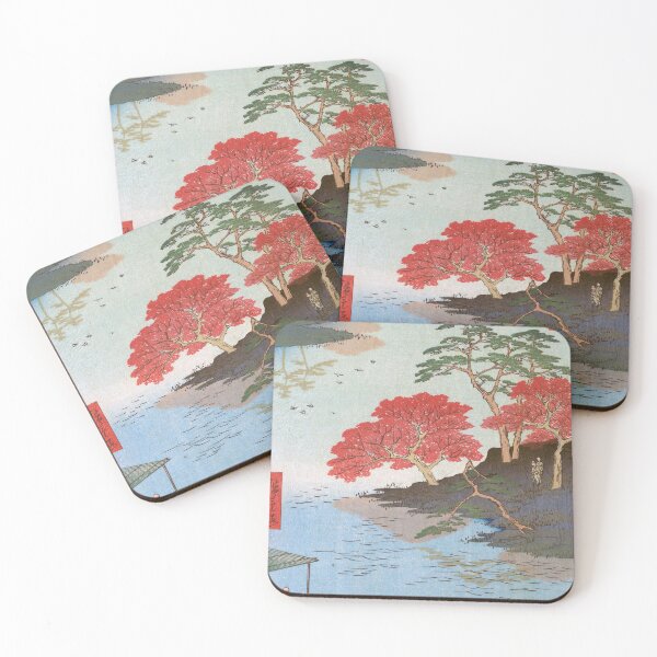 Item preview, Inside Akiba Shrine at Ukeji, 1857 by Utagawa Hiroshige designed and sold by VintageBob.