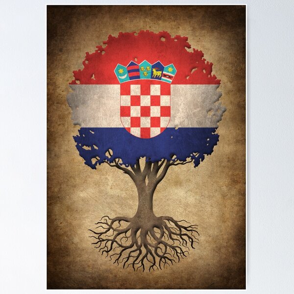 Item preview, Tree of Life with Croatian Flag designed and sold by JeffBartels.