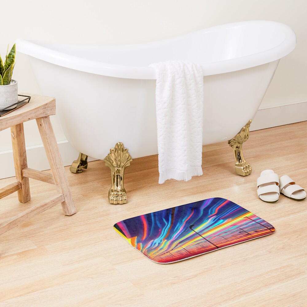 Item preview, Bath Mat designed and sold by BlueIntel.