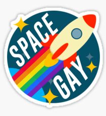 Space Gay Sticker
