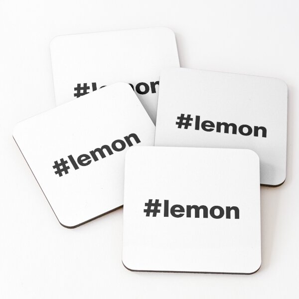 Item preview, Hashtag lemon designed and sold by ArtIsParty.