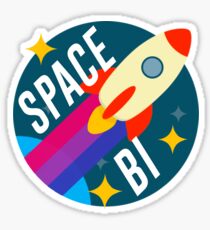 Space Bi Sticker