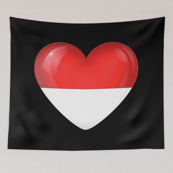 Item preview, My heart is in Indonesia, Love Indonesia. designed and sold by ArtIsParty.