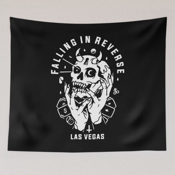 Item preview, Falling In Reverse Skull Lasvegas Vintage designed and sold by ScotsKhan.