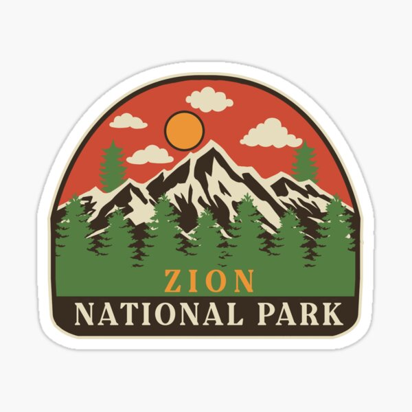Vista previa del artículo con la obra «Parque Nacional Zion- Vintage», diseñado y vendido por Nature-mark.