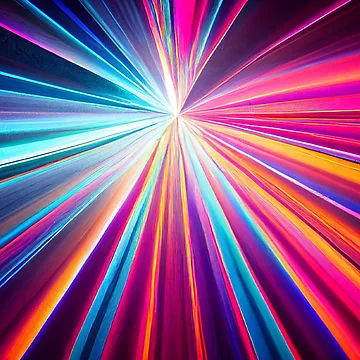 Artwork thumbnail, Neon Pattern by BlueIntel