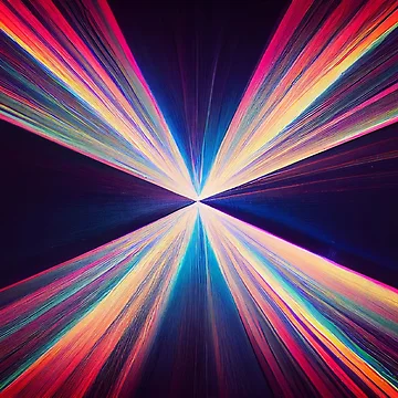 Artwork thumbnail, Neon pattern by BlueIntel