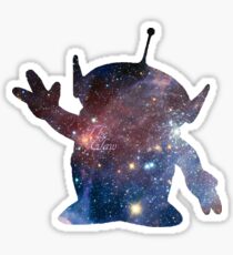 Alien Dude Sticker