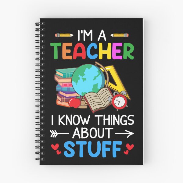 Item preview, I'm A Teacher I Know Things About Stuff Teacher Life Back To School designed and sold by sasaoprattp55.