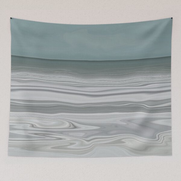 Item preview, Calming Abstract Ocean and Sea Foam Beach House Decor Coastal Vibes Art 1 of 20  designed and sold by Beachy.
