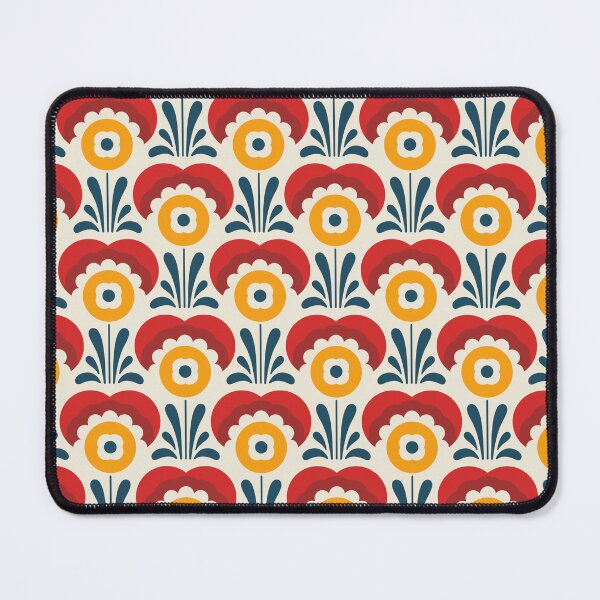 Item preview, 2111 - red flowers designed and sold by RouCouCou.