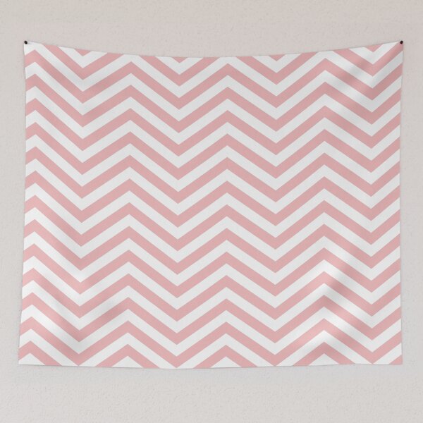 Artikelvorschau, Chevron Stripes Coral entworfen und verkauft von Rainbows Galore.