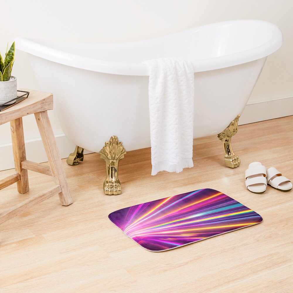 Item preview, Bath Mat designed and sold by BlueIntel.