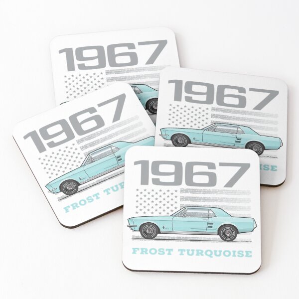 Item preview, 1967 Colors-Frost Turquoise  designed and sold by Tirado-air.