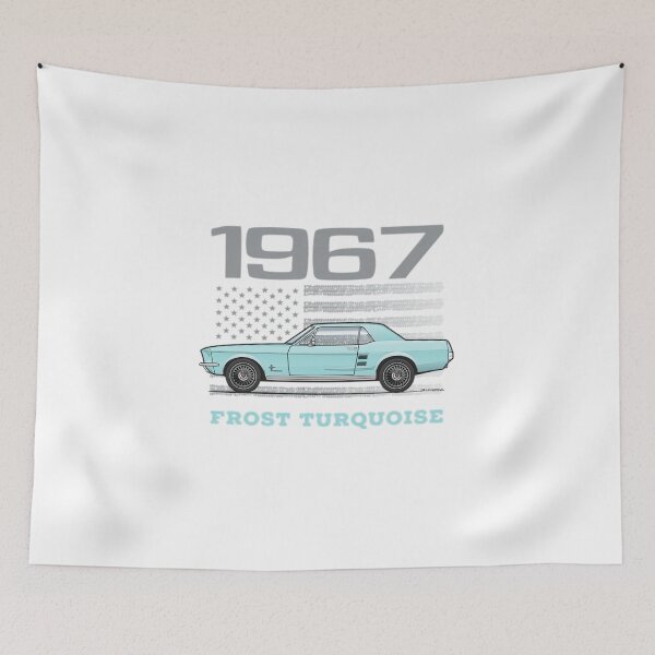 Item preview, 1967 Colors-Frost Turquoise  designed and sold by Tirado-air.