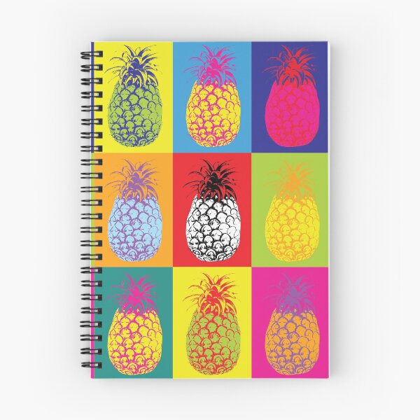 Item preview, Modern Art Pineapple Fruit Pop Art Graphic Illustration designed and sold by HotHibiscus.