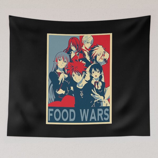 Item preview, Shokugeki_no_Soma_Food Wars designed and sold by AnimeSH9.