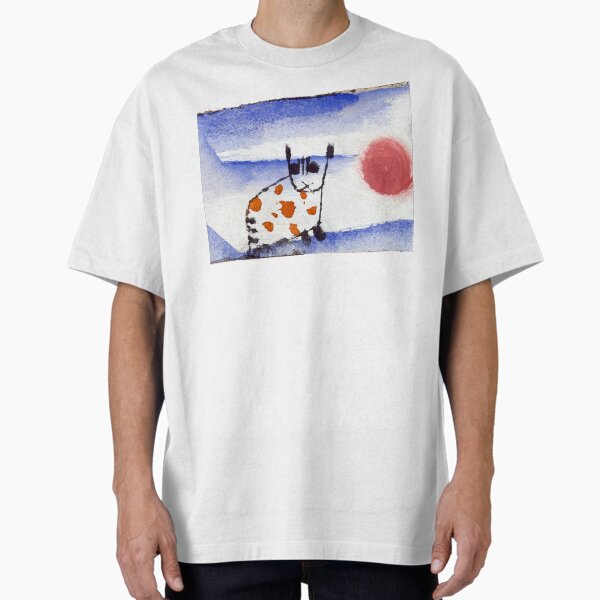 Paul Klee Cat-Bauhaus Oversized T-Shirt