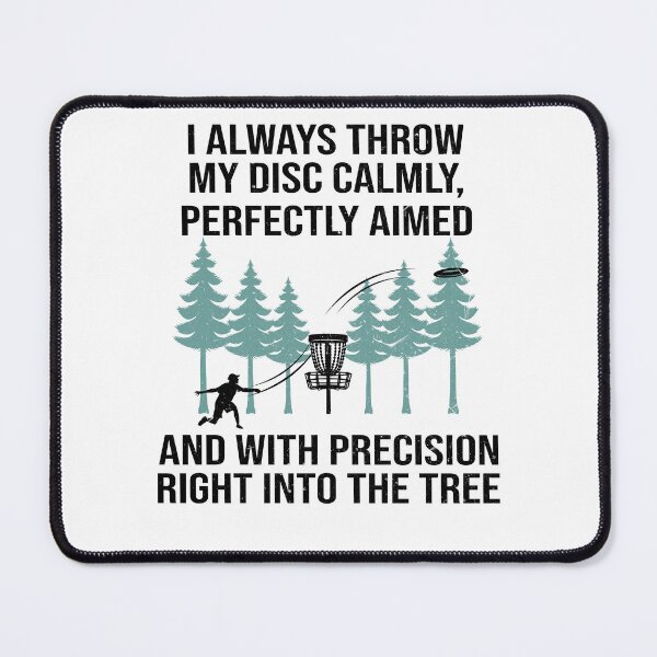Item preview, Funny disc golf frolfing frolfer golfer golfing joke about disc golf  with disc golf player basket trees joke designed and sold by teeartforyou.
