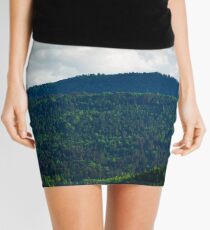 Afternoon light over church Mini Skirt