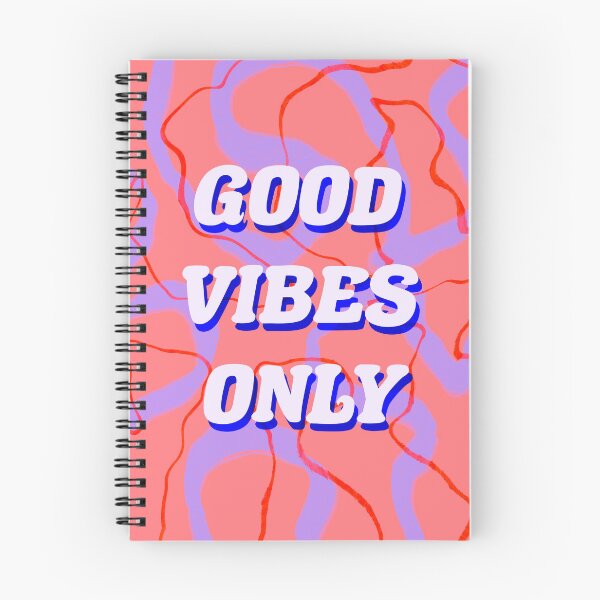 Artikelvorschau, Good Vibes Only Helles Trippy-Muster entworfen und verkauft von Sunfleur-Studio.