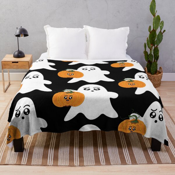 Item preview, Pumpkin and Halloween Ghost designed and sold by Cheni-Yathri.