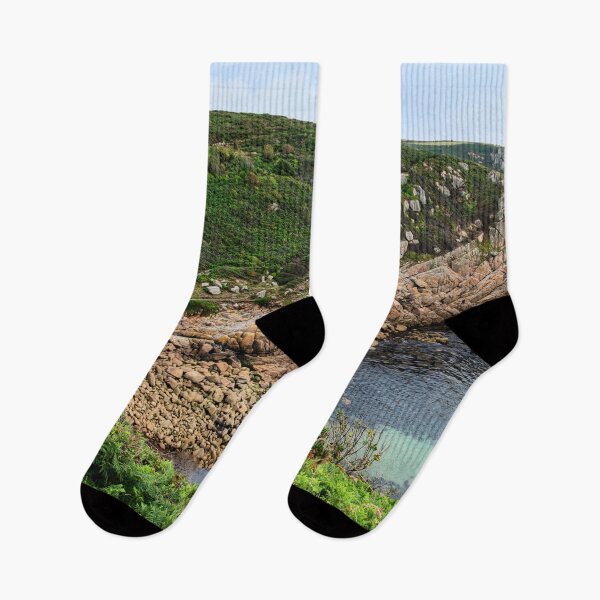 Item preview, View from the top Penberthy Cornwall, designed and sold by kathleenjean.