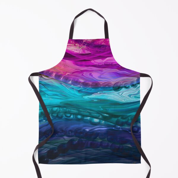 Item preview, Abstract liquid art alcohol ink ocean waves, liquid marble art design, abstract marble art, liquid art, purple turquoise watercolor designed and sold by ZeinabTaha.