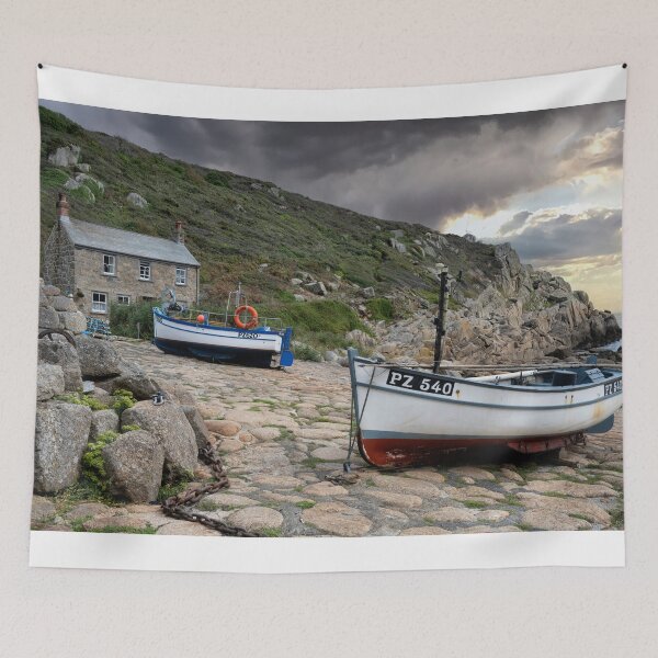 Item preview, Penberth Cornwall,  Poldark village cornwall designed and sold by kathleenjean.