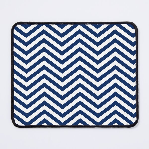 Item preview, Chevron Stripes Navy designed and sold by Rainbows Galore.