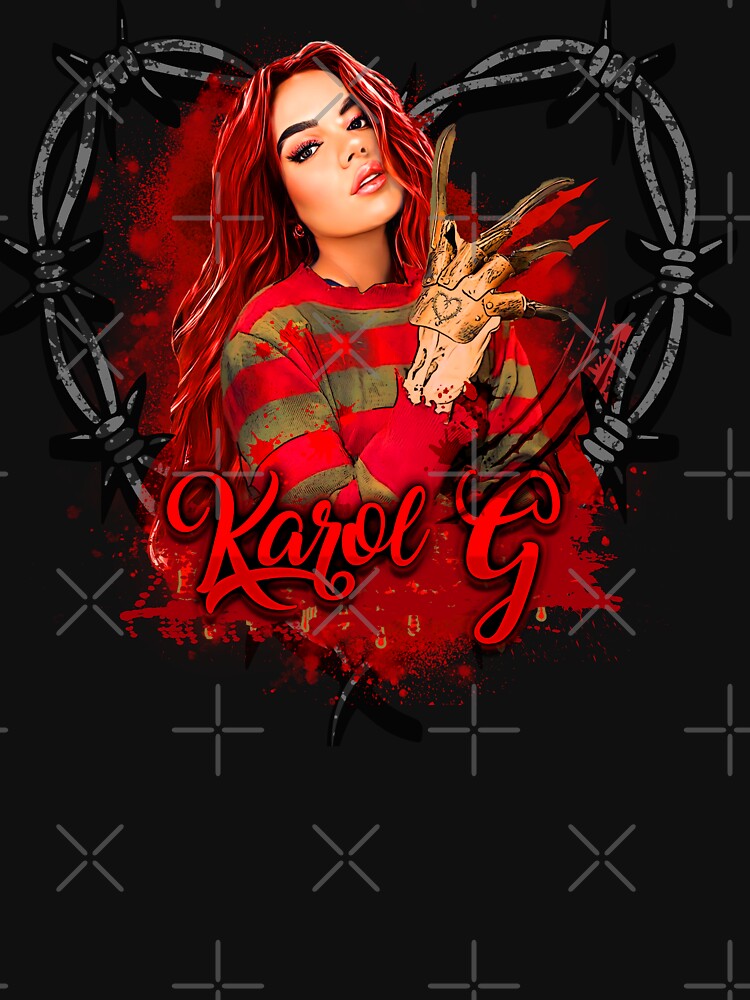 "Karol g halloween Karol G with red hair halloween Horror baby