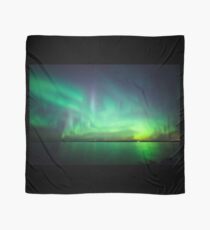 Northern lights over lake Scarf