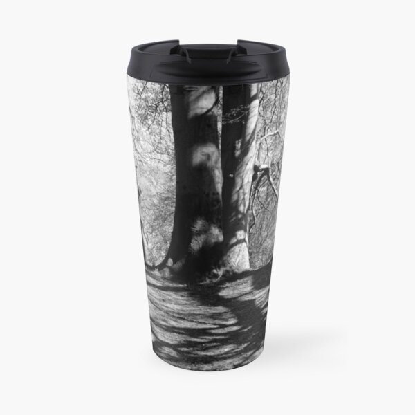 St Columba Statue in St Columbs park Travel Mug
