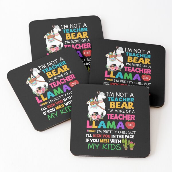 Item preview, I'm Not A Teacher Bear I'm More Of A Teacher Llama Like Cute Llama Teacher Lovers designed and sold by ropersmythx88.