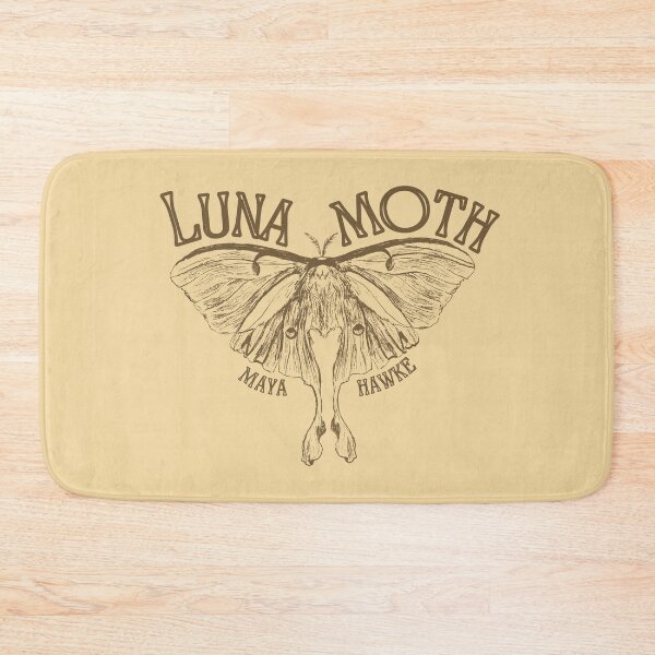 Item preview, MAYA HAWKE'S LUNA MOTH LYRICS ART designed and sold by Think In Scenes.